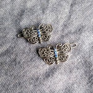 Vintage 90's Butterfly Hair Clips